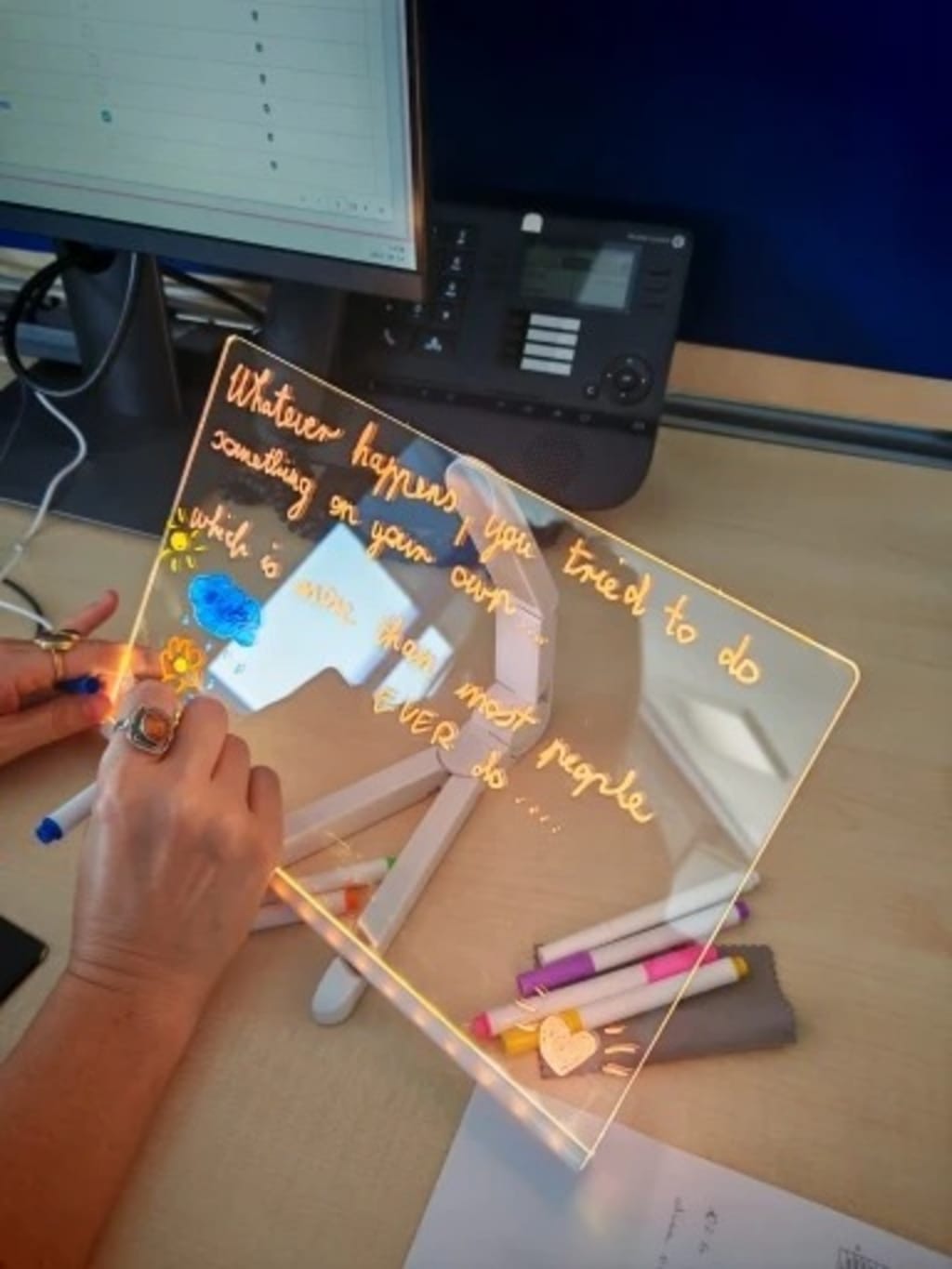 BrivexBoard LED Drawing Board
